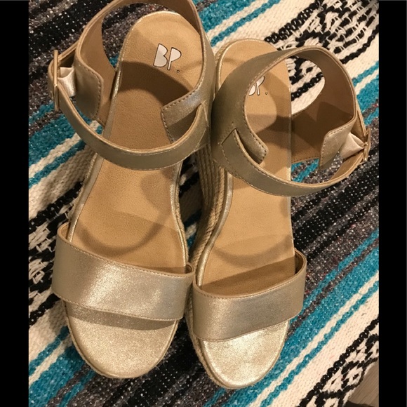 BP Shoes - BP espadrilles wedges 8
